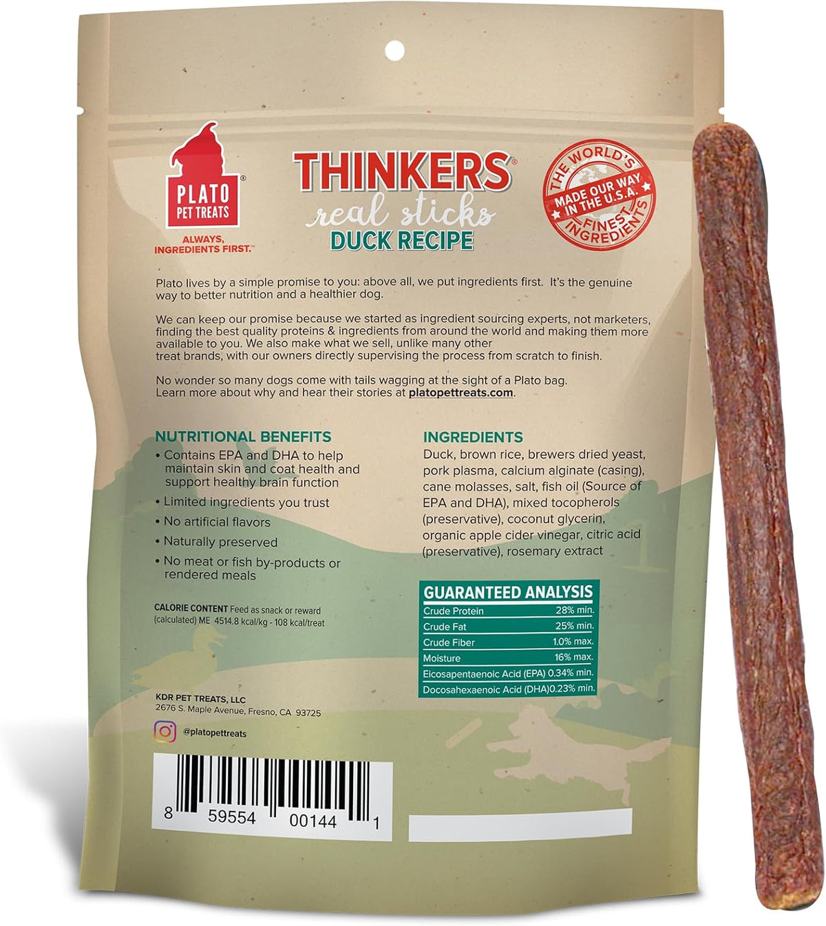 Thinkers Duck 10Oz