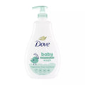 Baby Dove Fragrance Free Moisture Baby Body Wash & Shampoo Hypoallergenic for Eczema-Prone Skin