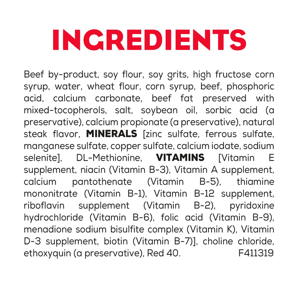 Purina  Dry Dog Food, High Protein Steak Flavor with Real Beef, 12 Count