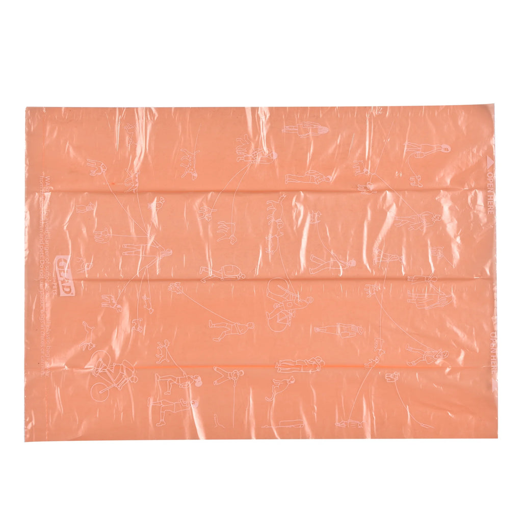for Pets Large Dog Waste Bags, Scented, Tear-Resistant, 6 Rolls | 90 Bags Total
