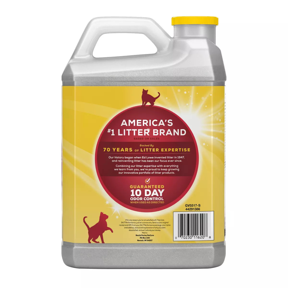 Purina Tidy Cats 24/7 Performance Clumping Scoop Cat & Kitty Litter for Multiple Cats - 20Lbs