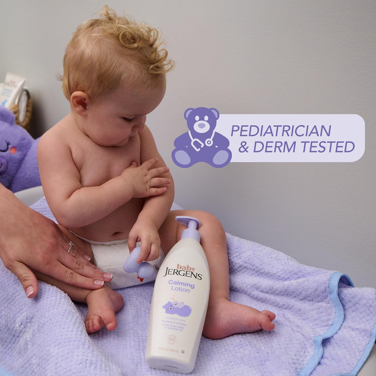 Baby Calming Lotion with Shea Butter & Lavender Oil, 16.8 Fl Oz