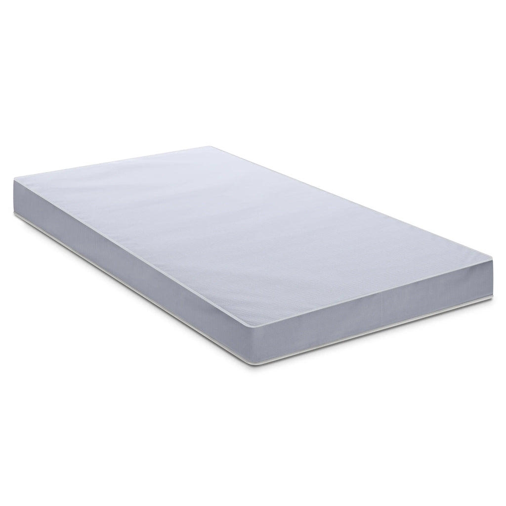 Sleeptrue Sparkling Sky Breathable Baby Bed Crib Mattress and Toddler Mattress with Removable/Machine Washable Cover - GREENGUARD Gold – Waterproof - Sustainably Sourced Core Fiber Core, Blue