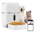 2026 Cat Automatic Feeder Visual Cat Food Dog Food Wifi Intelligent Timed Quantitative Pet Food Dispenser 6L Video Model Cat