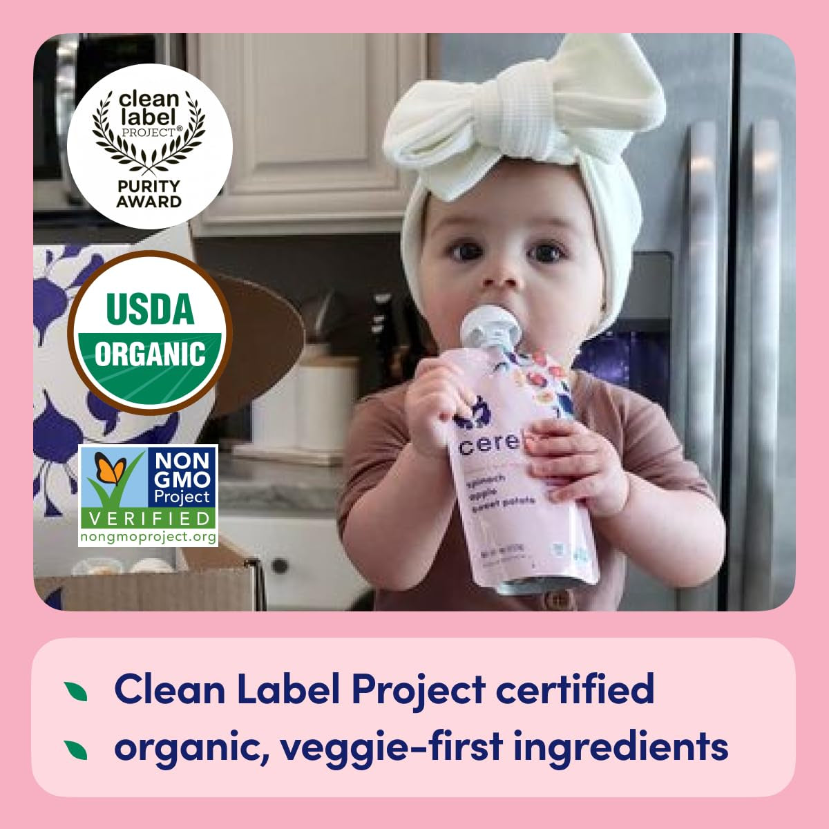 Organic Spinach Apple Sweet Potato, 12 OZ