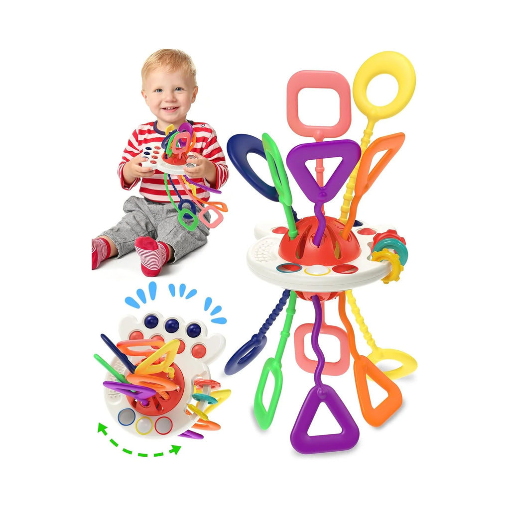Baby Sensory Montessori Toys for 6-12-18 Months, Toddler Easter Basket Stuffers Birthday Gift Travel Toys for 1 2 Year Old Boy Girl Infant 8 9 10 Months Old
