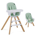 Zoodle 2-In-1 High Chair Booster Feeding Chair with Modern Design, Mint