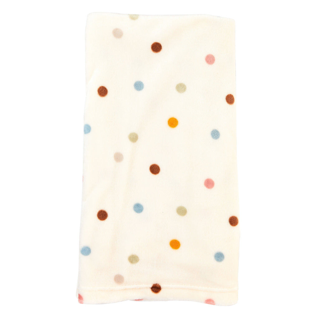 Plush Baby Blanket, Rainbows, Infant Girl, Pink, 30 in X 36 In
