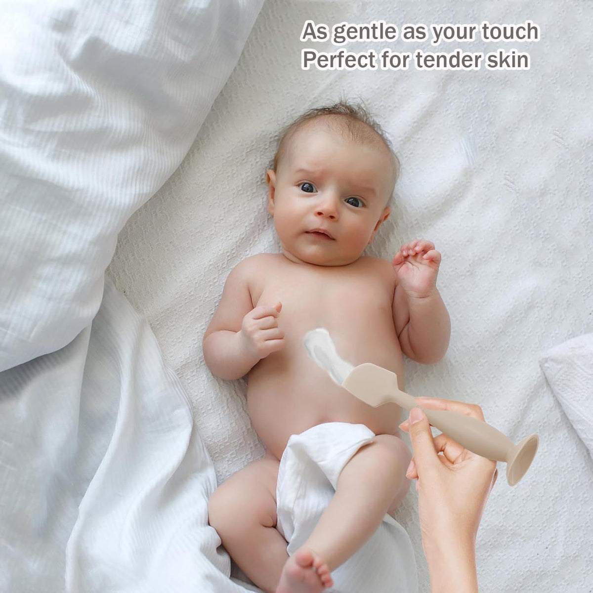 Baby Diaper Cream Spatula, Diaper Rash Applicator for Butt Paste