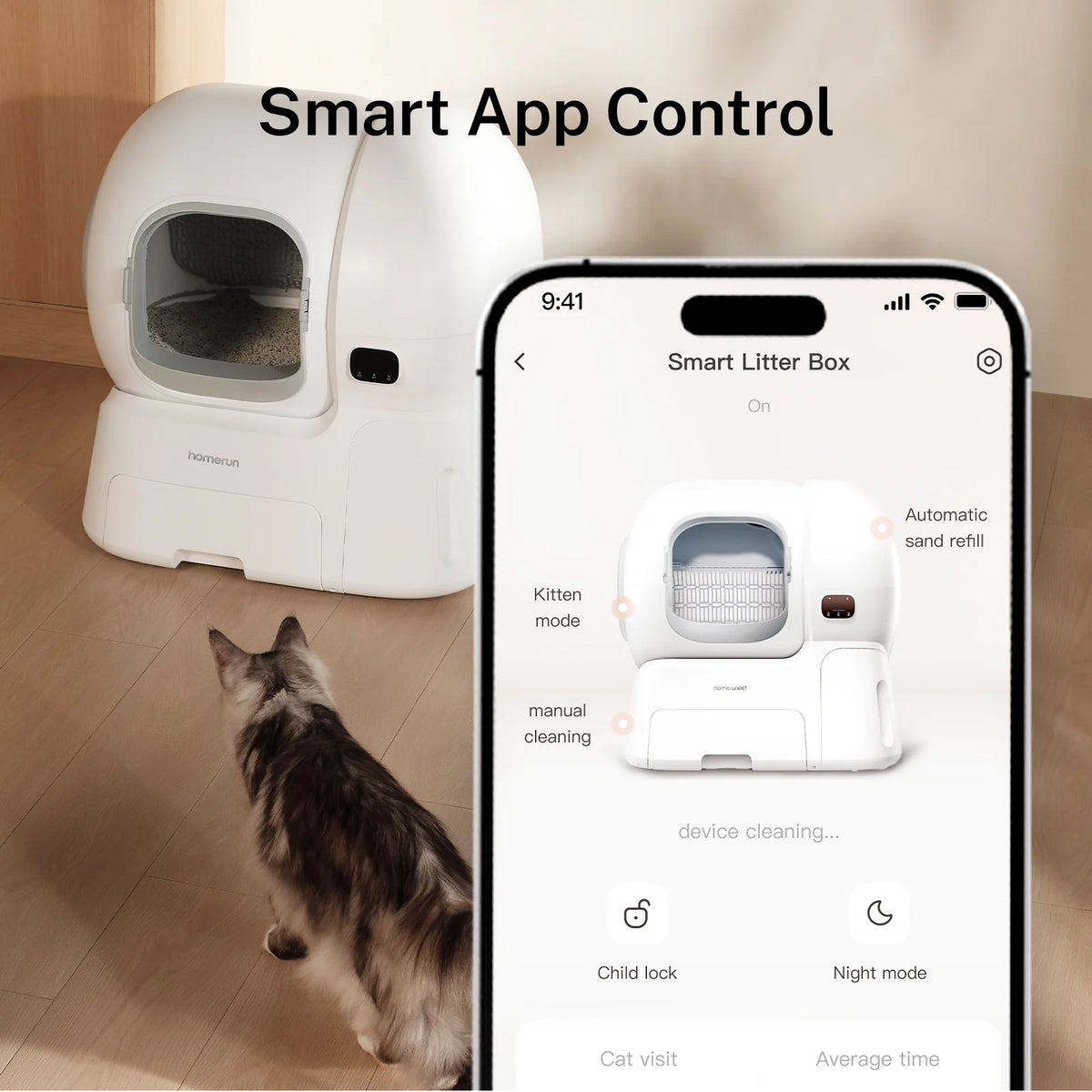 Self-Cleaning Litter Box CS106