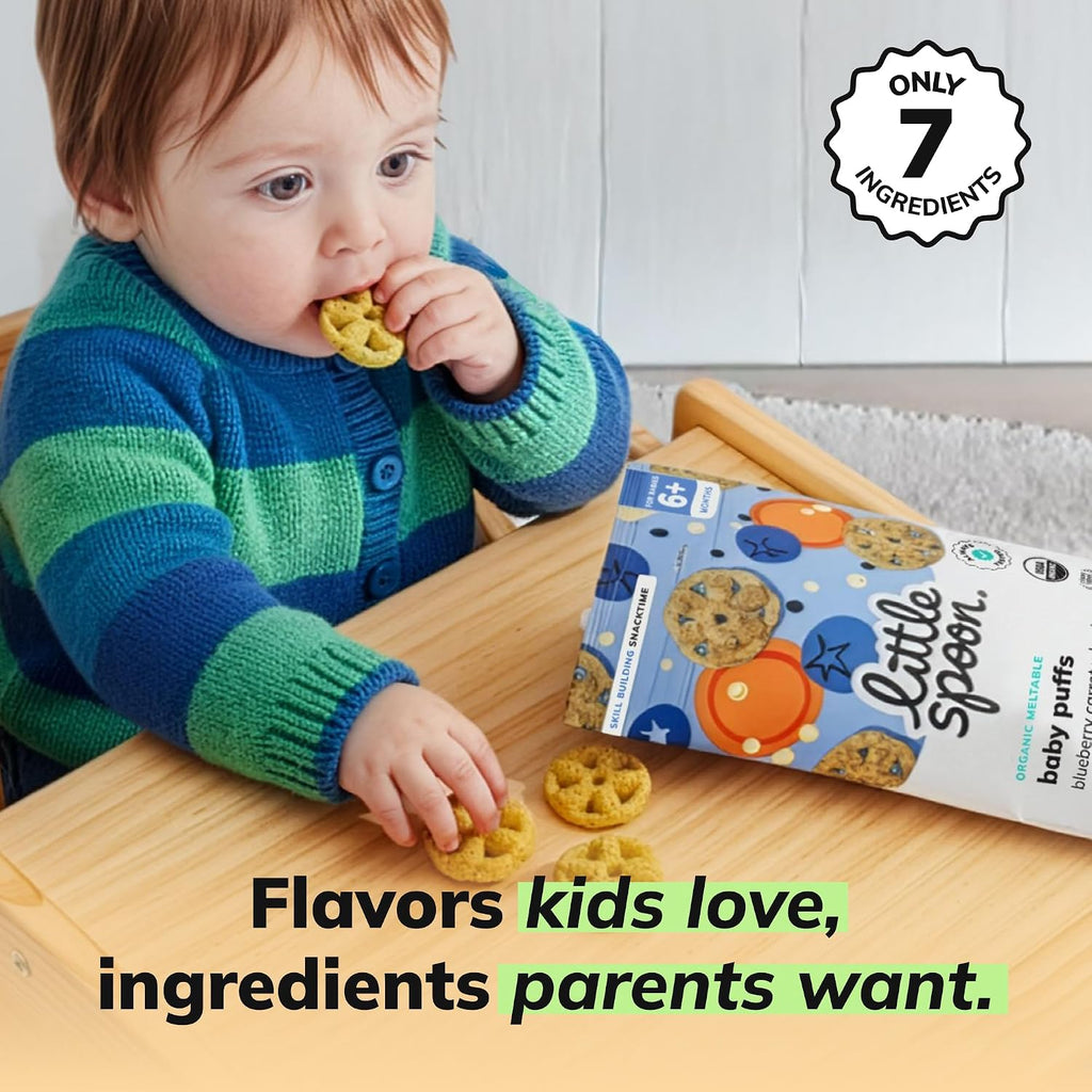 Blueberry Carrot Meltable Baby Wheels, 1 Oz Bag, 4 Pack