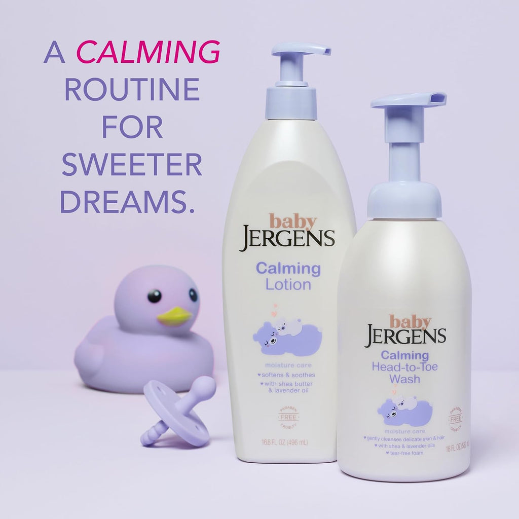 Baby Calming Lotion with Shea Butter & Lavender Oil, 16.8 Fl Oz