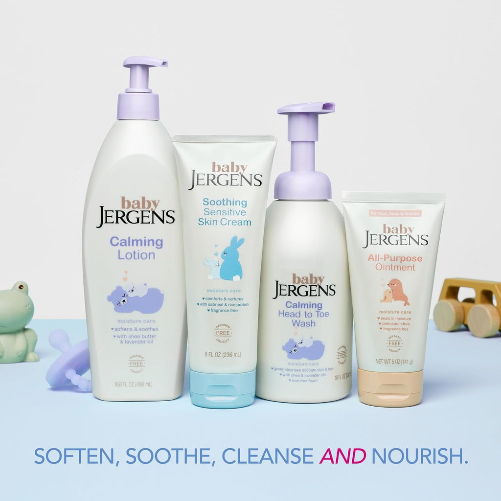 Baby Calming Lotion with Shea Butter & Lavender Oil, 16.8 Fl Oz