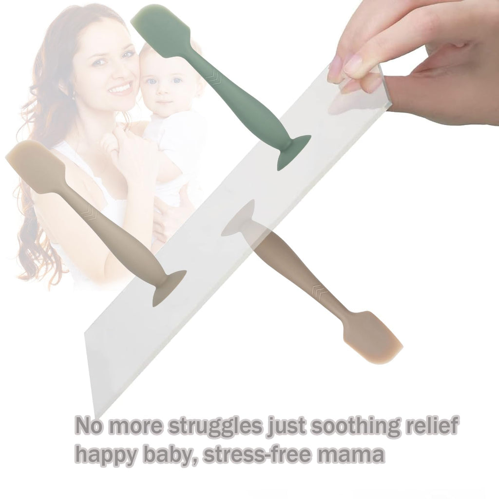 Baby Diaper Cream Spatula, Diaper Rash Applicator for Butt Paste